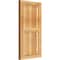 Ekena Millwork Framed Board-n-Batten Shutters, Rough Sawn Western Red Cedar, 16 1/8W x 30H, PR RBF06S16X030RWR - alternate 3
